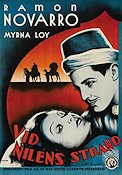 The Barbarian 1933 movie poster Ramon Navarro Myrna Loy