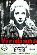 Viridiana 1962 poster Silvia Pinal Luis Bunuel