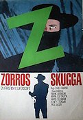 Zorros skugga 1964 movie poster Frank Latimore
