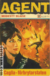 AGENT MODESTY BLAISE 1969 nr 12 omslag