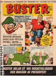 Klicka för att se och köpa Buster 1967 nr 1 serier