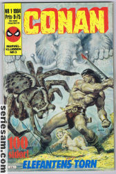 Conan 1984 nr 1 omslag serier
