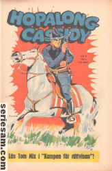 Hopalong Cassidy 1952 nr 2 omslag serier