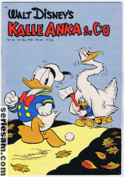 KALLE ANKA & C:O 1958 nr 22 omslag
