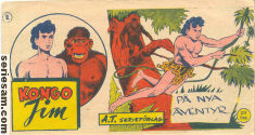Kongo-Jim 1954 nr 2 omslag serier
