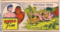 Kongo-Jim 1954 nr 4 omslag serier