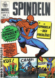 Marvelserien 1967 - första Spindelmannen serietidning