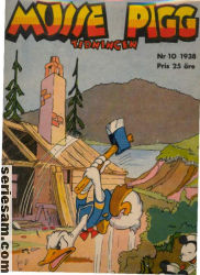 Musse Pigg-tidningen 1938 nr 10 omslag serier