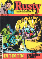 RUSTY OCH HANS VÄN RIN TIN TIN 1973 nr 6 omslag