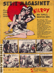 Seriemagasinet 1949 nr 1 omslag serier