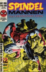 Spindelmannen 1984 nr 2 omslag serier