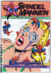 Spindelmannen (Atlantic) 1984 nr 2 omslag serier