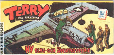 Terry och piraterna 1954 nr 3 omslag serier