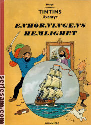Tintins äventyr Bonniers 1961 nr 3 omslag serier
